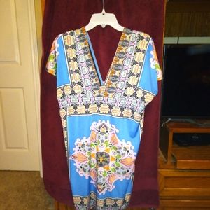 Over swim suit dress